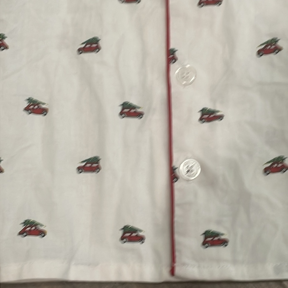 Petite Plume Christmas Pajama Top - size 4 - Picture 2 of 7